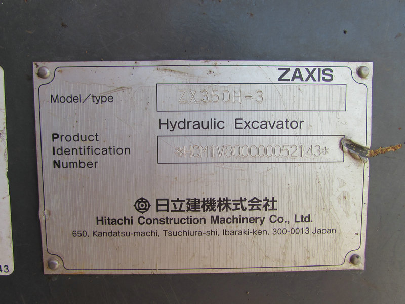 Hitachi ZX350H-3 